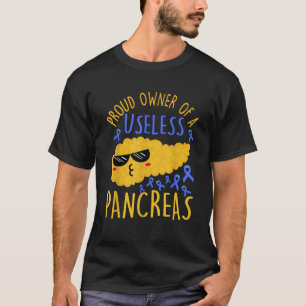 Type 1 Diabetes Awareness Funny T1D Diabetes Warri T-shirt