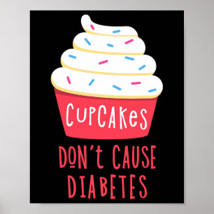 Type 1 Diabetes Awareness - Leuk Type 1 Diabeticum Poster