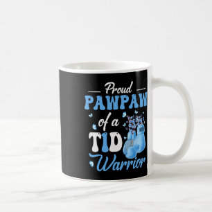 Type 1 diabetes bewustzijn trotse Pawpaw van een T Koffiemok