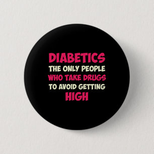 Type 1 Diabetes Moeder T1d Diabetisch Bewustzijn Ronde Button 5,7 Cm