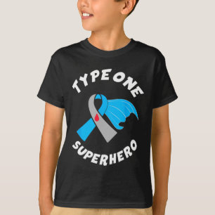 Type 1 Superheld Type 1 Diabetes Awareness 1 T-shirt