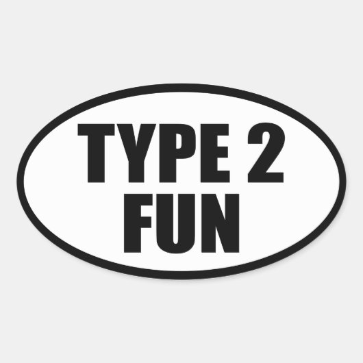 Type 2 finun. ovale sticker (Voorkant)