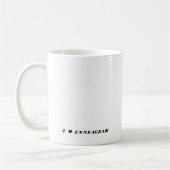 Type 9 tasse drôle d'Enneagram (Gauche)