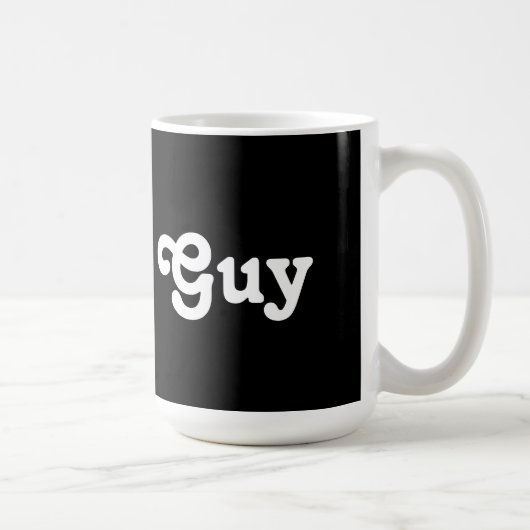 Type à la tasse (Droite)