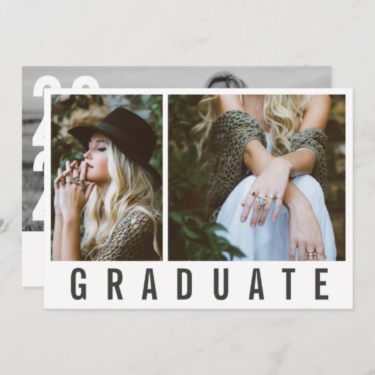 TYPE - CARTE DIPLÔMÉE (Devant / Derrière)