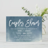 Type de brosse Couples Douche Invitation (Debout devant)