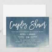 Type de brosse Couples Douche Invitation (Devant / Derrière)