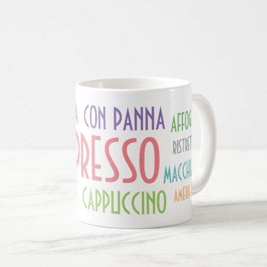 type de café de tasse d'amant de café (Devant droit)