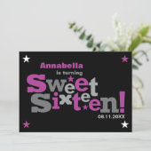 Type de fluctuation invitation de partie du bonbon (Debout devant)