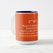 Type de personnalité d'INFJ tasse de MBTI (Devant gauche)