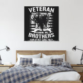 Type de support : Toile Emballée Premium (Gloss) (Insitu(Chambre))