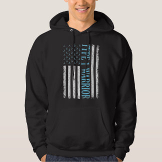 Type één Diabetes van de Bewustmaking van Warrior  Hoodie