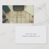 Type en schrijfbureau II Visitekaartje (Voorkant / Achterkant)