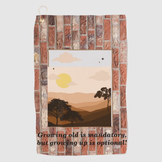type golfhanddoek (Voorkant)
