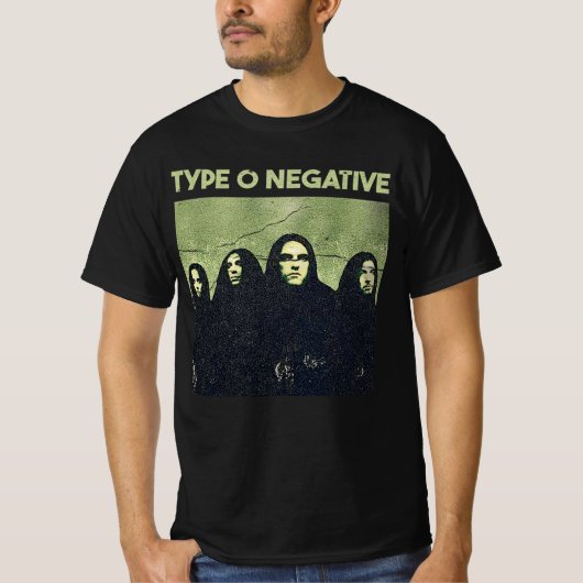 Type O negatief T-shirt (Voorkant)