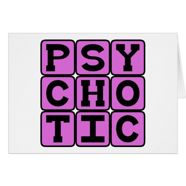 Type psychotique et dangereux (Devant horizontal)