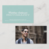 TYPE RÉTRO | CARTE DE VISITE PHOTOGRAPHIQUE (Devant / Derrière)