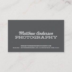 TYPE RÉTRO   CARTE DE VISITE PHOTOGRAPHIQUE