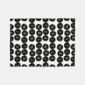 type schrijfmachine - patroon | Schrijver Fleece Deken (Voorkant (Horizontaal))