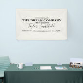 Type  toon spandoek (Beurs)