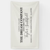 Type  toon spandoek (Verticaal)