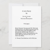 Typemacherboek met thema bruiloft save the date (Achterkant)