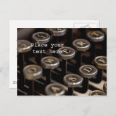 Typemachine Briefkaart (Voorkant / Achterkant)