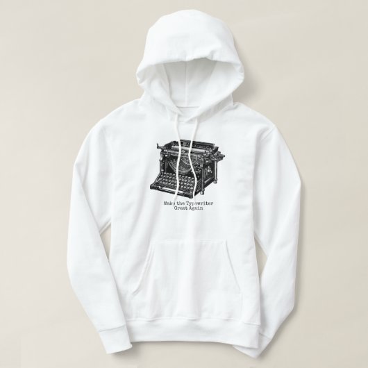 Typemachine Grote Sweatshirt hoodie (Design voorkant)