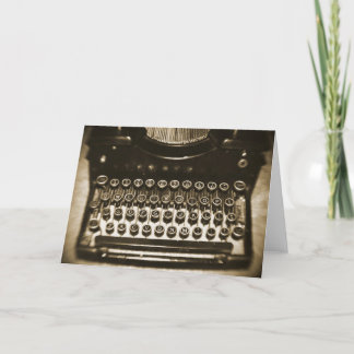 Typemachine Kaart