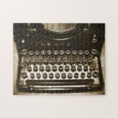 Typemachine Legpuzzel (Horizontaal)