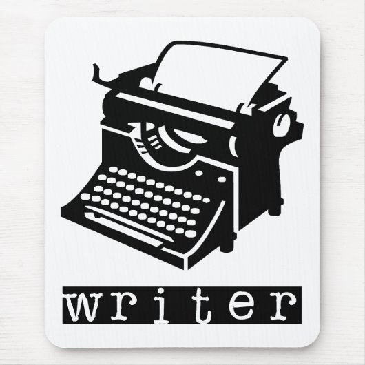 Typemachine Muismat (Voorkant)