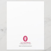 Typemachine Retro 60s Aangepast Notitieboek bevest (Achterkant)