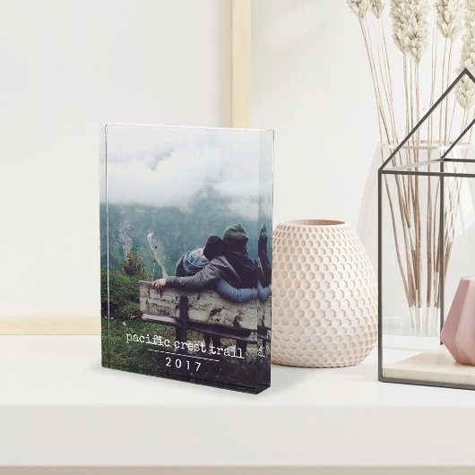 Typemachine | Vakantie-geheugen Verticaal Fotoblokken