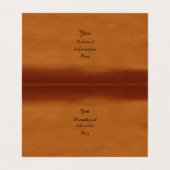 Typemachine Visitekaartjes (Binnenkant ongevouwen)