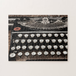 Typemachinepuzzel Legpuzzel