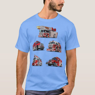 Typen brandweerman Toddler Kinder brandweerman F T-shirt