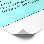 Types de condamnations Affiche (Coin)