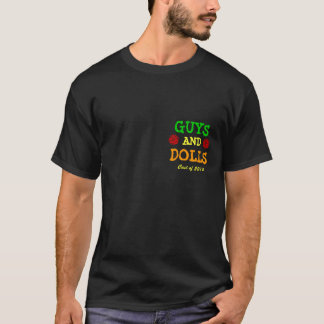 Types et T-shirt de poupées