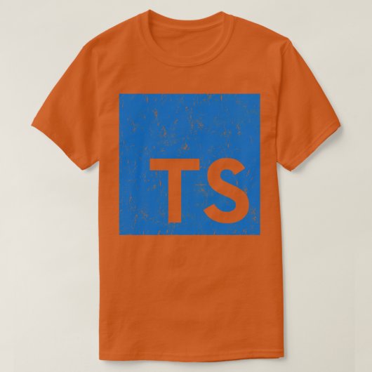 TypeScript T-shirt (Design voorkant)