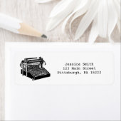  Typewriter Adresetiketten Etiket (Insitu)