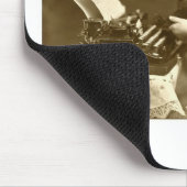 Typewriter girl muismat (Hoek)