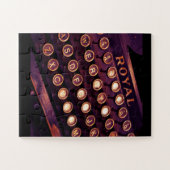 TYPEWRITER JIGSAW PUZZLE LEGPUZZEL (Horizontaal)