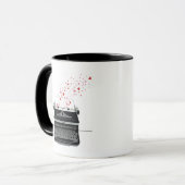 Typewriter Love - Mok (Voorkant links)