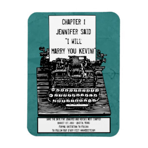  Typewriter Magnet Magneet