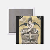 Typewriter Muse magneet (Voorkant / Achterkant)