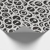 Typewriter Sleutels Inpakpapier (Hoek)