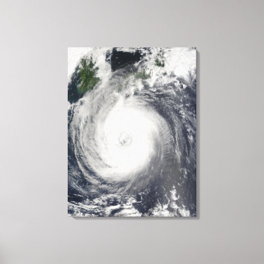 Typhoon Chaba Canvas Afdruk (Voorkant)