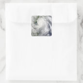 Typhoon Chanthu Vierkante Sticker (Tas)