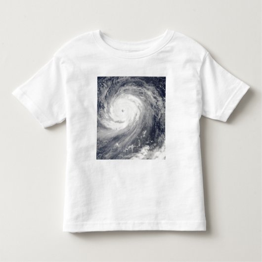 Typhoon Choi-wan ten westen van de Marianen Kinder Shirts (Voorkant)