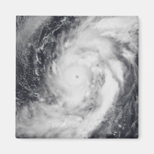 Typhoon Damrey in de westerne Stille Oceaan Magneet
